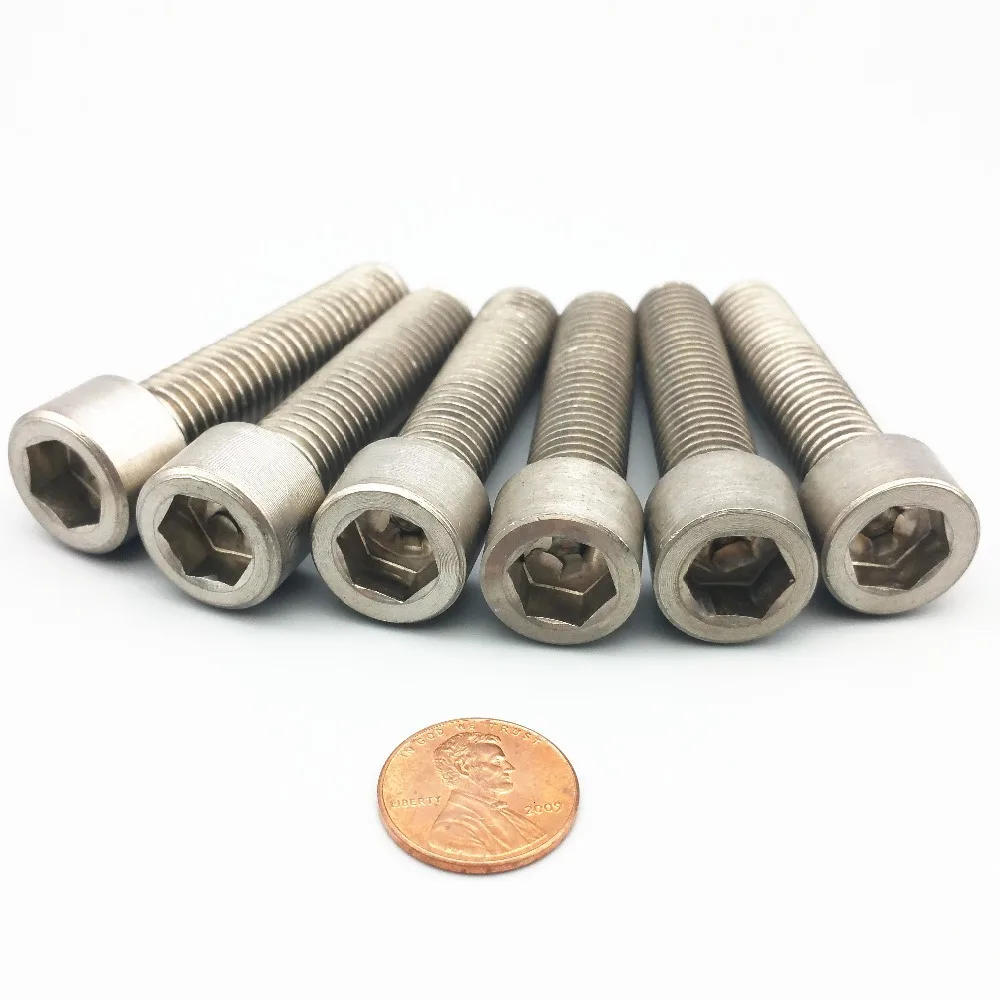 Titanium bolts M12x50mm Hexagon head DIN912   (7)