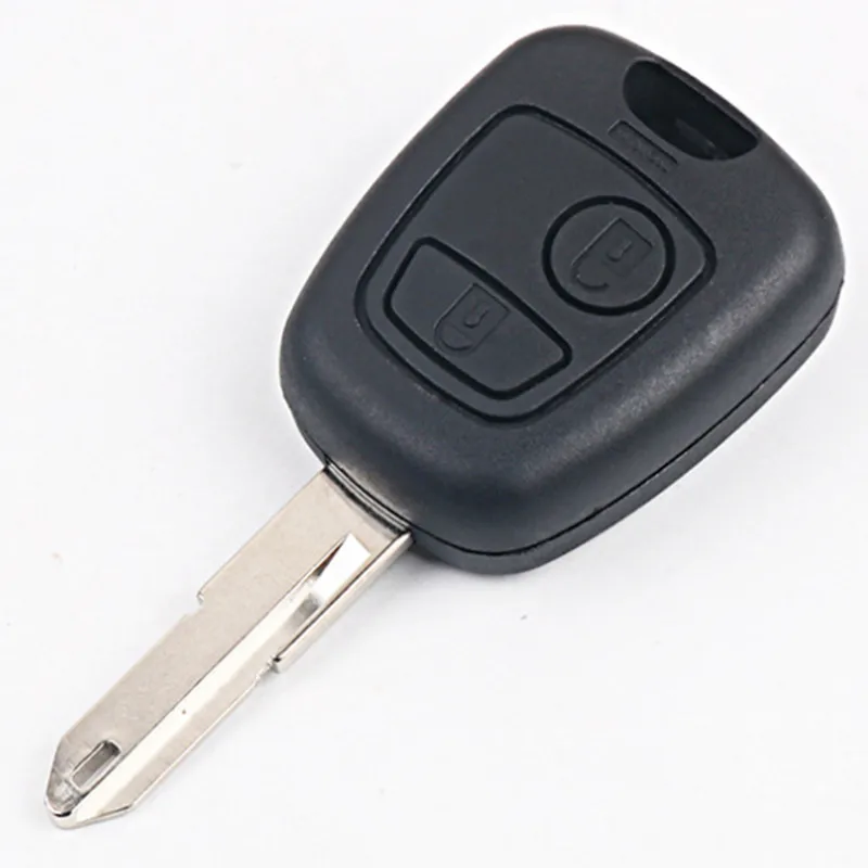 DAKATU 2 кнопки для Citroen C1 C4 для peugeot 106 107 207 307 407 206 508 406 Замена дистанционный ключ чехол в виде ракушки запись Fob - Количество кнопок: 4 Кнопки