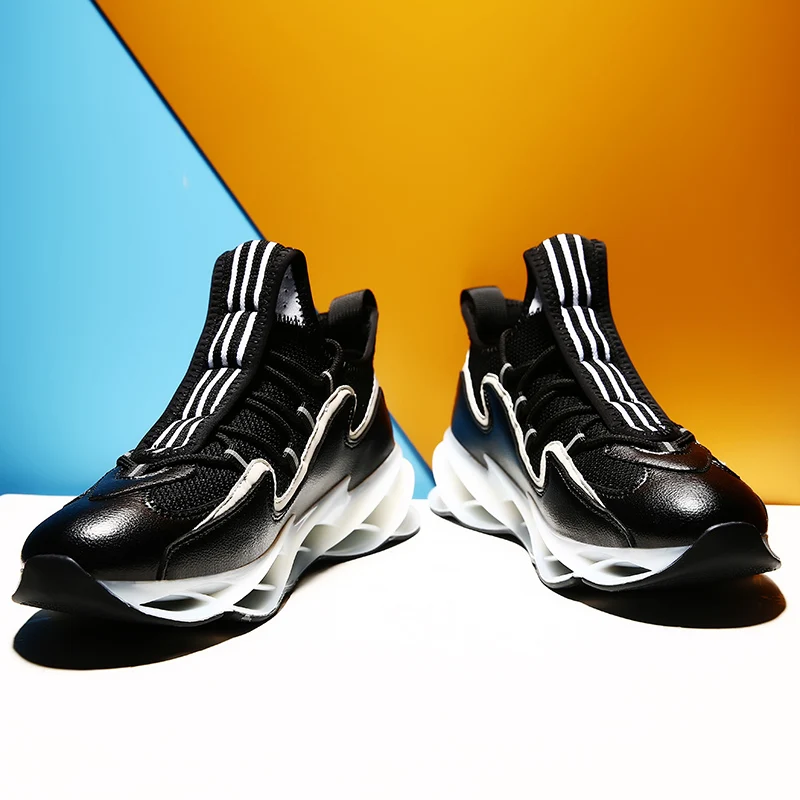 Для мужчин повседневная обувь сезон осень Спортивная обувь Мужская обувь модные кроссовки Для мужчин кроссовки на плоской подошве, для бега мужская обувь плюс
