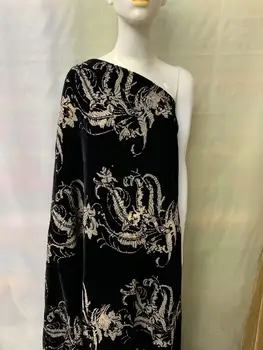 

Double color tapestry Velvet Lace Fabric for Dresses Latest Nigerian French Tulle Lace 2020 High Quality African Lace Fabric