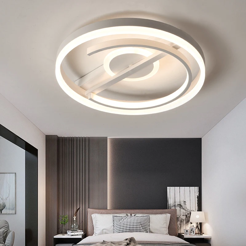 Chandelierrec, современный светодиодный светильник, люстры для гостиной, спальни, AC85-265V, домашнее освещение, канделябро, низкие потолочные люстры