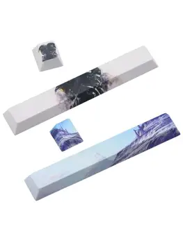 

SpaceBar Keycap PBT Five Sides Dye-Subbed 6.25U Cherry Profile Space Bar Keycap for DIY Mechanical Keyboard gk61 gk64
