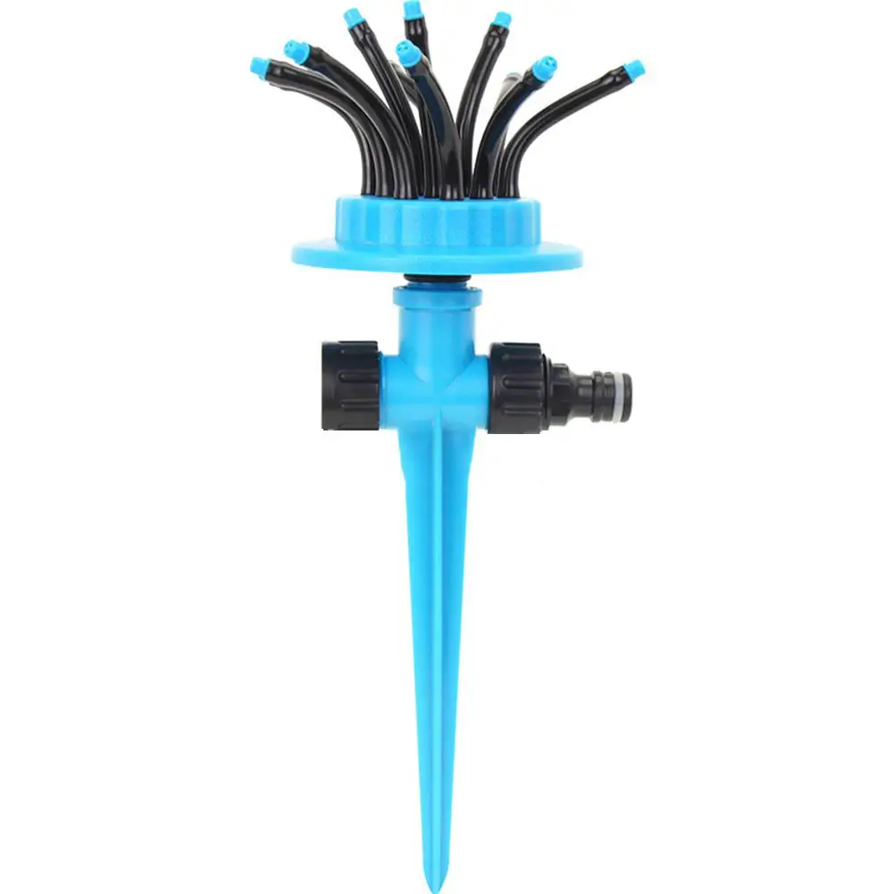 Nozzle Double base IdealHouse автоматический спринклер мульти-распылитель головы воды запотевание охлаждающий инструмент для садового газона - Цвет: Nozzle Double base