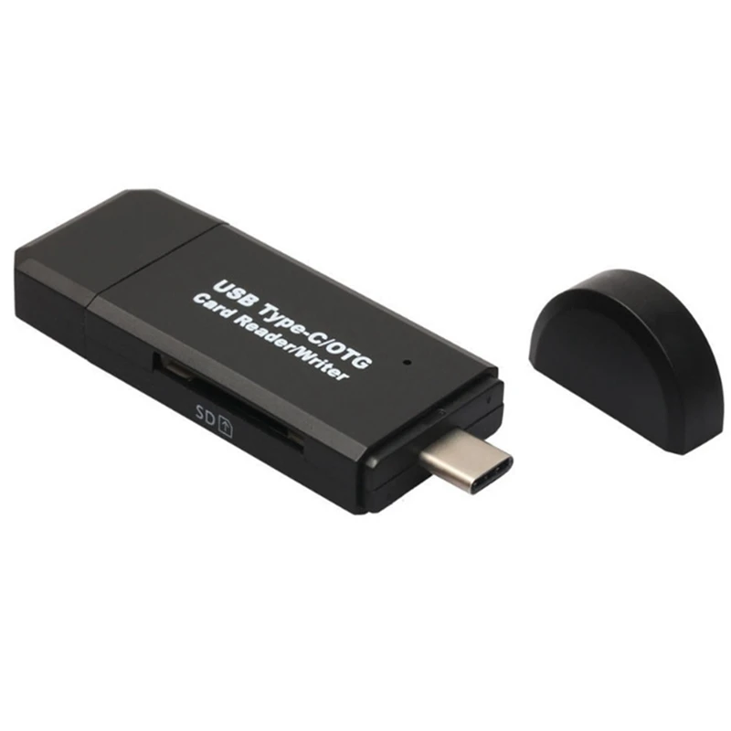 Кард-ридер флэш-накопитель высокоскоростной USB 2,0 TF/SD/Micro SD Kart Тип C кард-ридер для Android Phone Tablet PC