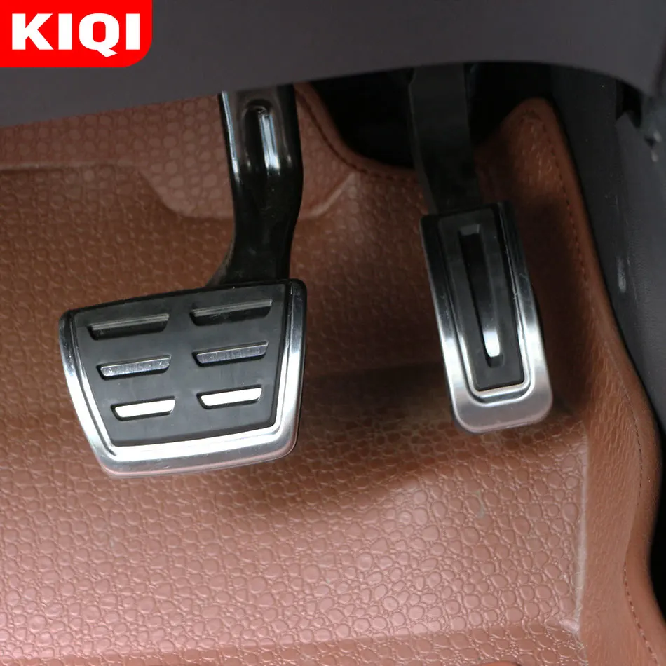 Автомобильные педали автомобильные из нержавеющей стали для VW SEAT SKODA Golf 3 4 Polo 9N3 Octavia Ibiza Fabia A1 A2 A3 GTI Audi TT