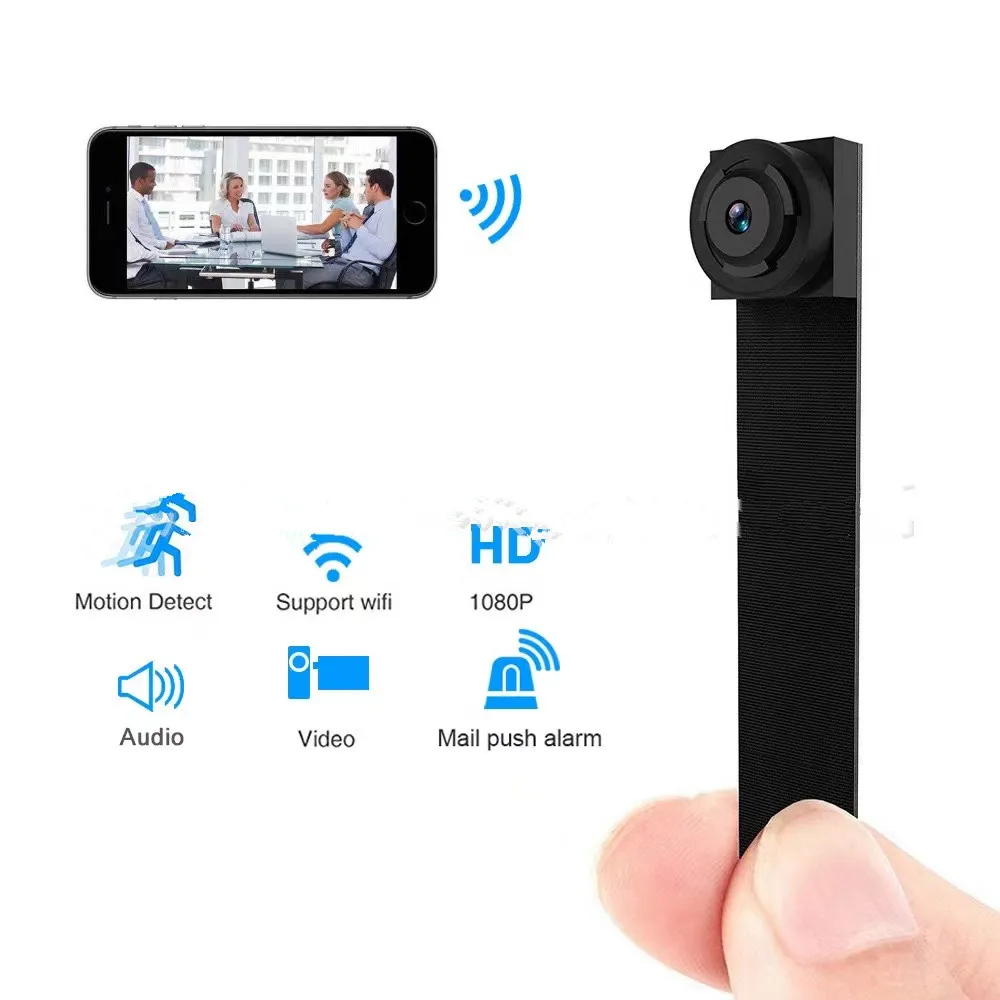 Mini caméscope IP sans fil Lookcam, enregistreur audio vidéo, prise en charge de la vue à distance, carte TF, 1080P, Full HD, WiFi, P2P, bricolage