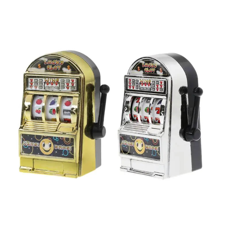1pc Lucky Jackpot Mini Fruit Slot Machine Fun Birthday Gift Kids Educational Toy Q84C | Спорт и развлечения