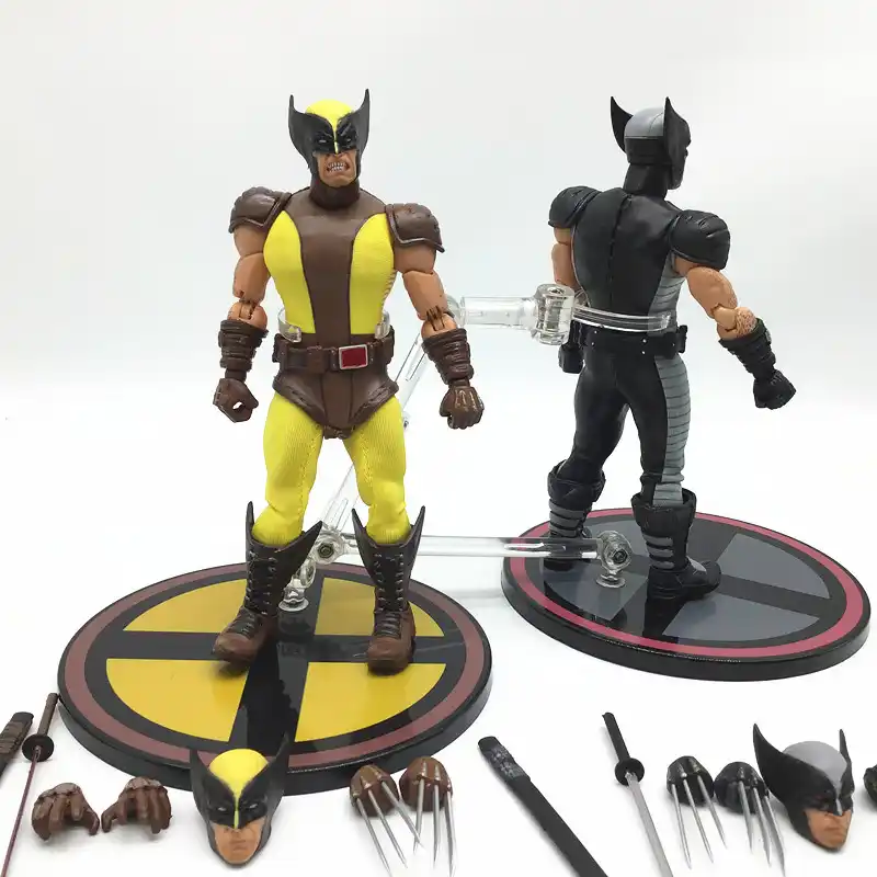 6/" DC Comics X-Men Wolverine One:12 PVC Mezco Doll Action Figure Mode Toy