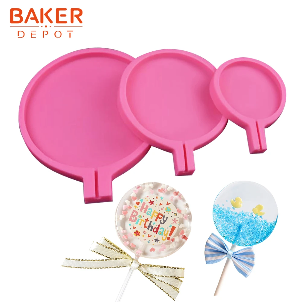 BAKER DEPOT большое сердце силиконовая форма для леденцов Плесень инструмент для украшения торта шоколадных конфет формы для выпечки DIY День святого Валентина