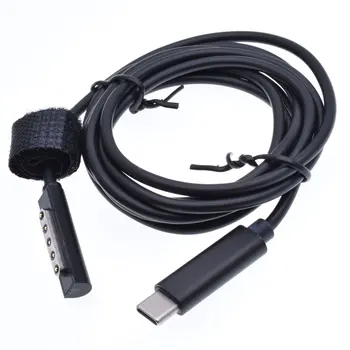 

USB Type C Power Supply Charger Adapter Charging Cable Cord for Microsoft Surface Pro 2 12V PD Charging 1.5m
