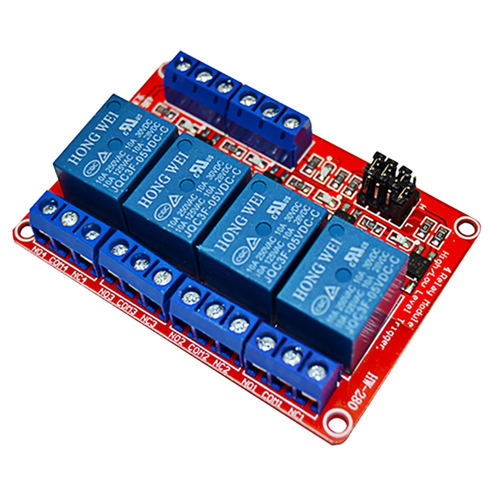 1/2/4/8 канальный релейный модуль реле для расширения платы 5V со спусковым уровень Поддержка оптрон реле для расширения платы