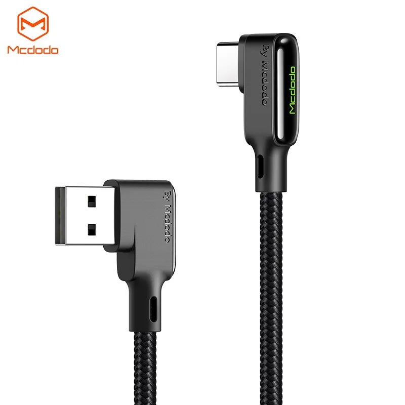 MCDODO 3а usb type C Быстрая зарядка USB кабель для iPhone 11 Pro XS MAX XR 8 7 6 6s Plus мобильный телефон зарядное устройство Шнур кабель для передачи данных - Цвет: For Type C