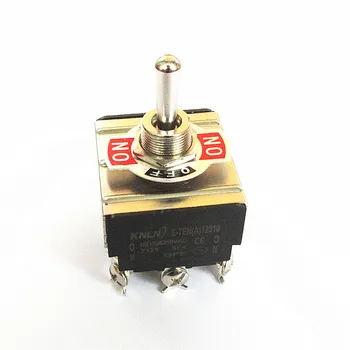 

Toggle Switch High-end E-TEN (A) 12310 12 Pins 3 Modes ON-OFF-ON Rocking Handle Switch E-TEN403 Switches Open 12MM