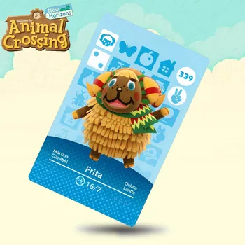 

339 Frita Animal Crossing Card Amiibo Cards Work for Switch NS 3DS Games