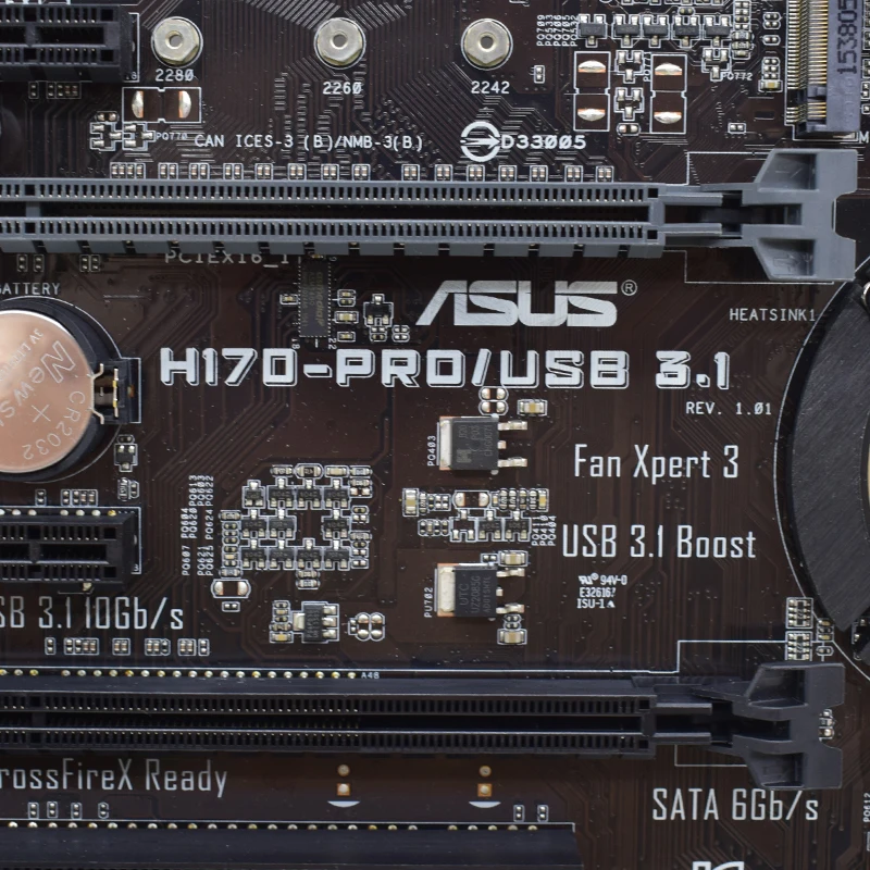 ASUS H170-PRO+Intel i5 6600+メモリ16GB ASUS H170-PRO/USB3.1Motherboard Intel H170 LGA 1151 DDR4