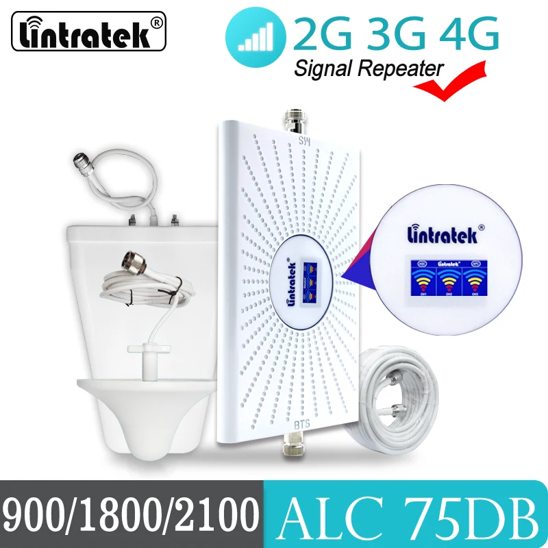 Mobile Booster AGC 3G 4G Signal Amplifier Cellular