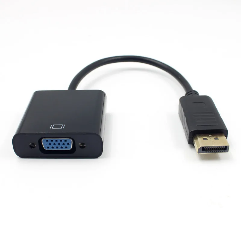 DisplayPort Display Port DP To VGA Adapter Cable Male To Female - Main Image