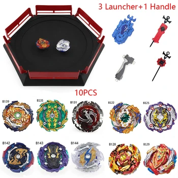

Hot set beyblades Arena Spinning Top Metal Fight Bey Metal Stadium B143 Children Gifts Classic Toy For Child
