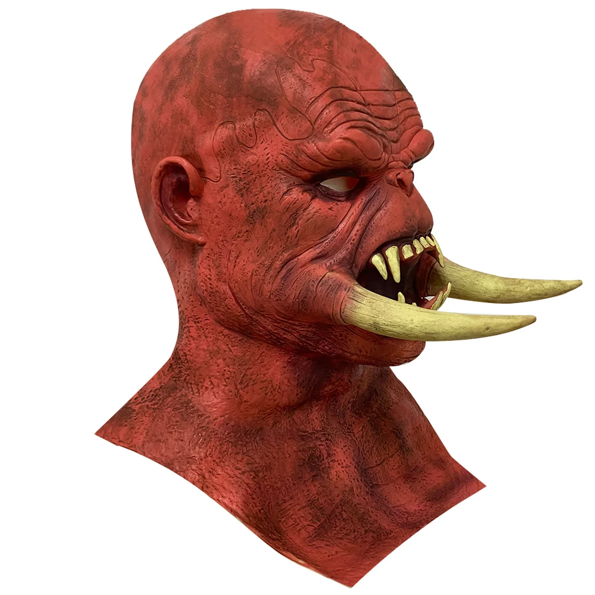 Legendary Warcraft Mask Demon Halloween Durotan Creepy Full Head Cosplay Costume Masquerade Party Props |