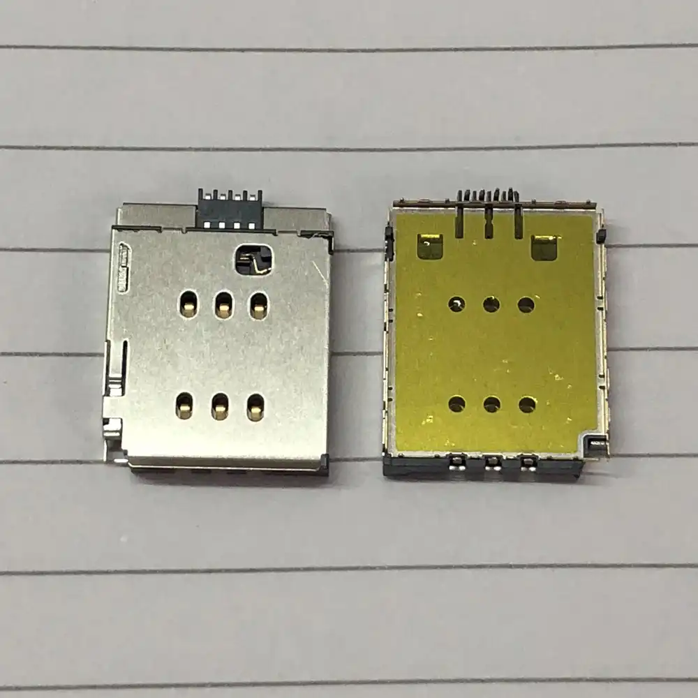 Original New For Iphone X Sim Card Reader Socket Mobile Phone Flex Cables Aliexpress