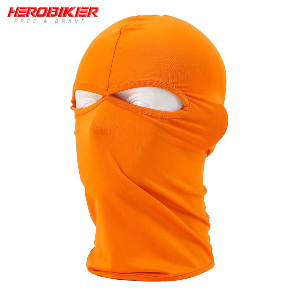 HEROBIKER мотоциклетная маска для лица унисекс летняя дышащая Балаклава мото маска мотоциклетная Лыжная Пейнтбольная тактическая маска для лица с капюшоном - Цвет: BT 08