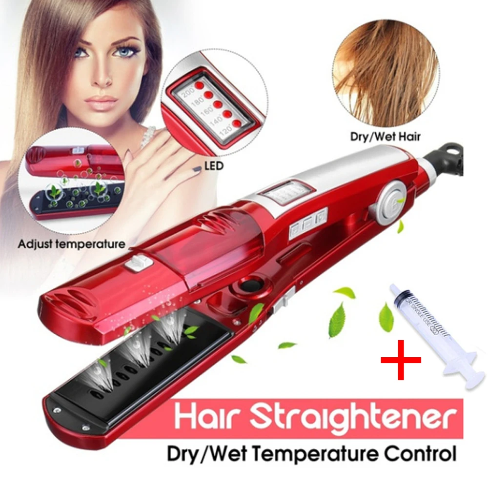 スチームストレートヘアアイロン電気フラット鉄steampodセラミックstraightnerヘアスタイリングツールkemei矯正プレートウェーハ4 Null Aliexpress スチームストレートヘアアイロン電気フラット鉄steampodセラミックstraightnerヘアスタイリングツールkemei矯正プレートウェーハ4 Null Aliexpress