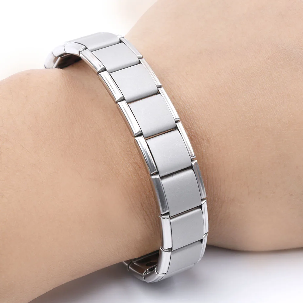 

Fashion Silver Color Bangle & Bracelet 316L Stainless Steel Bracelets For Women Men Bracelet Jewelry