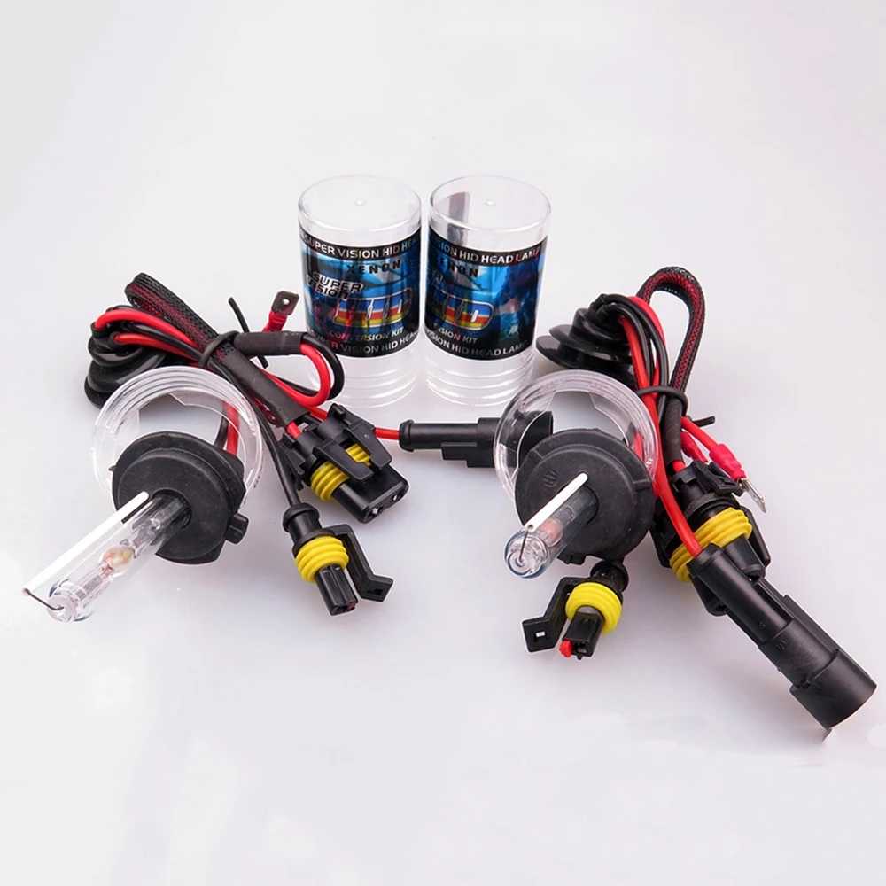 Kit de Conversão Lâmpadas do Carro com Reator para h3 Xenon 55 h4 h1 H11 Xenons Lâmpada Blocos Ignição Bixenon 9005 9006 h7 Hid 35 w 4 Cheap Lâmpadas de farol de carro (Xenon)