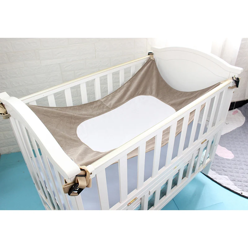 Infant Cot Baby Hammock Kid Sleeping Bed Safe Detachable Portable Travel Baby Cot Swing Elastic Crib Hammock Adjustable Net