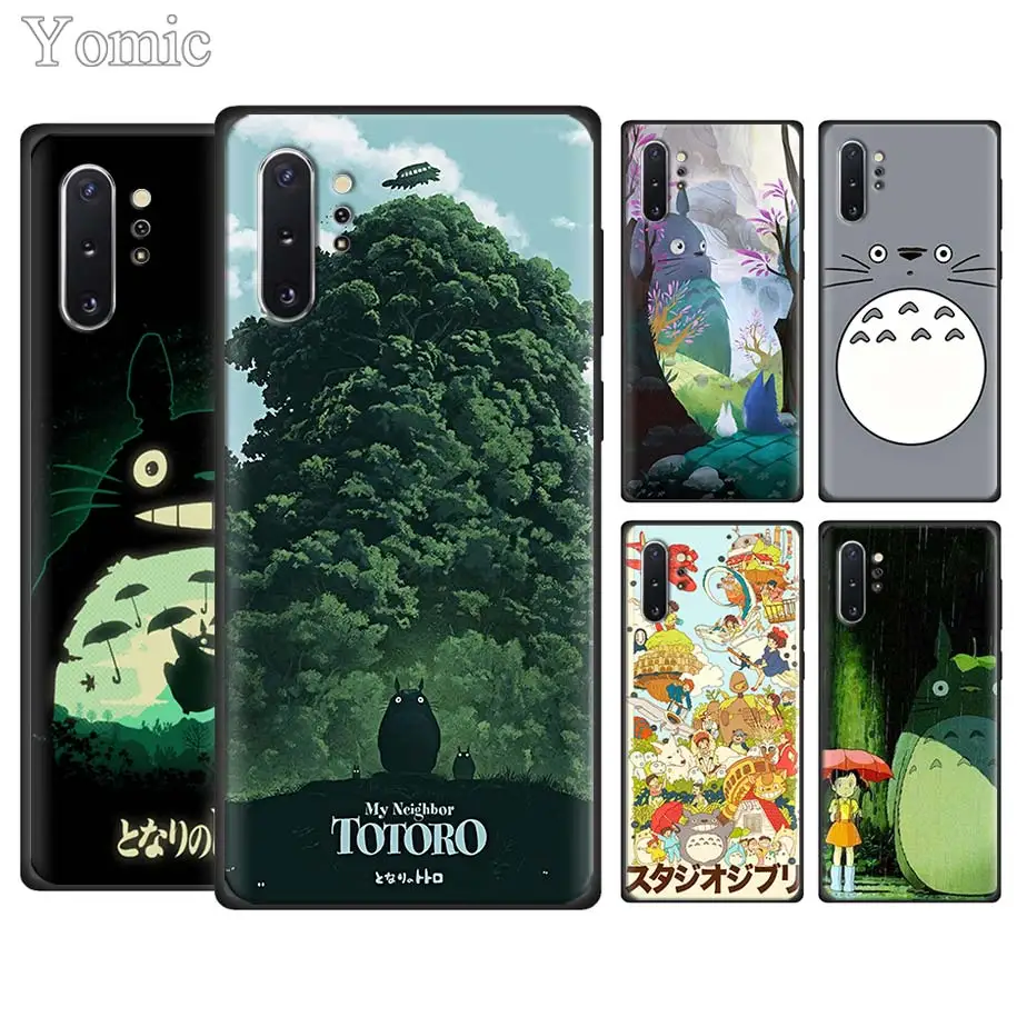 

Cartoon My Neighbor Totoro Phone Cases for Samsung Galaxy Note 10 10 Plus (5G) Note 8 9 S10e S8 S9 S10 Plus S7 Soft TPU Cover