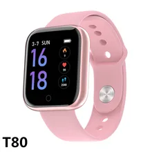 Бразилия прямые продажи смарт часы Бразилия горячие продажи Смарт Браслет B57/T80/F8/Y6 Pro/P68/L18 PK IWO