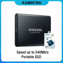 Samsung t5 Портативный ssd Внешние накопители 250 ГБ 500 1 ТБ USB 3,1 Gen2 внешний жесткий диск ssd Портативный