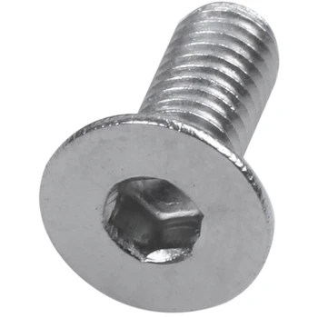 

100pcs 304HC Steel Hex Countersunk Flat Head Bolts Screws M3x8mm
