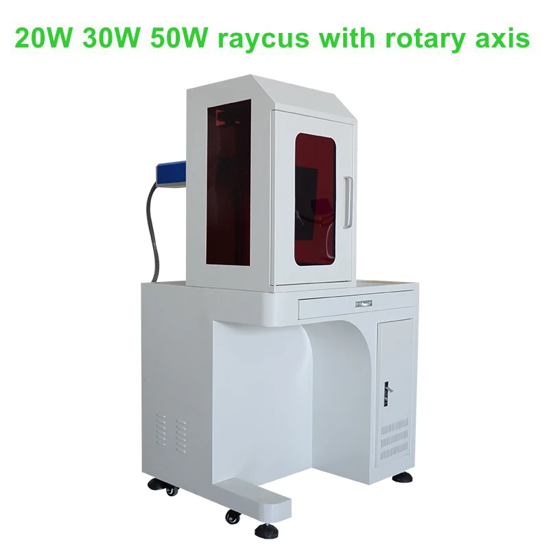 30W Fiber Laser Marking Machine closed cover fiber laser marking machine for jewerly rings silver gold mark | Инструменты