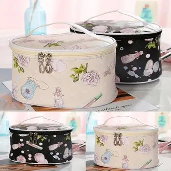 

Women Travel Cosmetic Bag Hanging Wash bag Toiletry Case Expandable Make Up Bag Pouch /BY