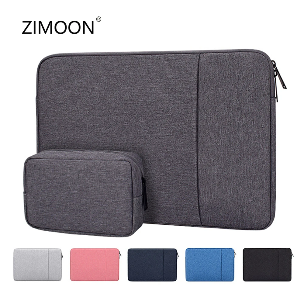 Laptop Bolsa Universal com Bolso Frontal para Ipad Bolsa de Transporte Notebook Case Macbook Computer Bolsa Pasta 13 14 15