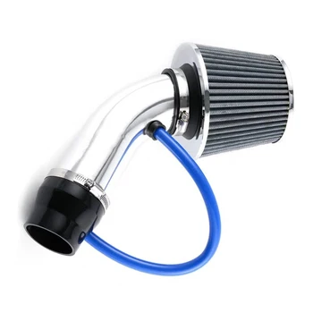 

Air Intake Pipe Universal Large Flow Cold Air Intake Pipe Hose Filter Kit Car Truck Parts high quality