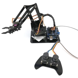4DOF Manipulator for Arduino Robotic Arm Remote Control Mg90S Arduino Robot Arm Learning Kit Assembly Robot Programming Arduino