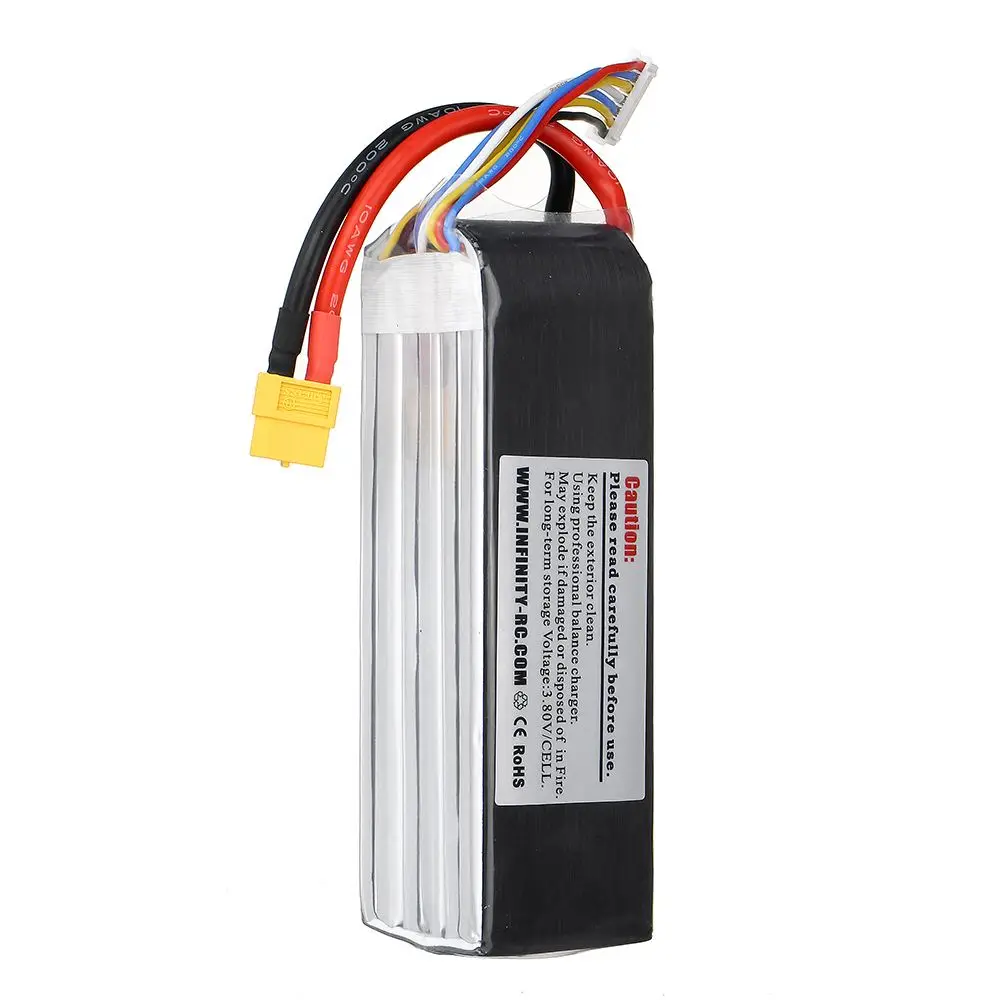 AHTECH для Infinity 22,2 V 3300mAh 55C 6S Lipo батарея с XT60 вилкой для FPV Racing RC Дрон мультиротор запасные части Аксессуары