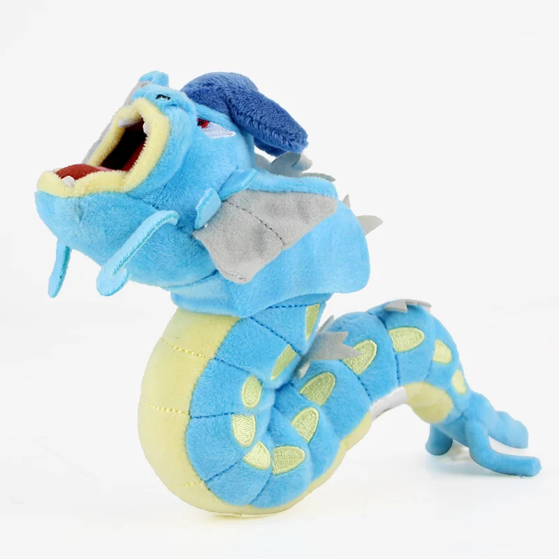 21 см Новое поступление Gyarados Мультяшные плюшевые игрушки Мягкий игрушечный Дракон милая игрушка для детей модель - Цвет: opp bag