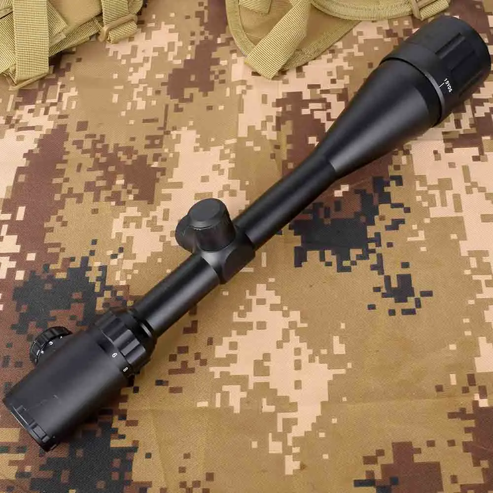 6-24x50 Aoe Riflescope Регулируемый зеленый красный точечный охотничий светильник тактический прицел оптический прицел