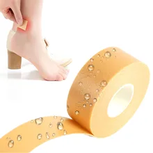 1 рулон наклейка пятки для ног лента клейкая защита колодки для мужчин и женщин для предотвращения блистера и натирания подушки защиты