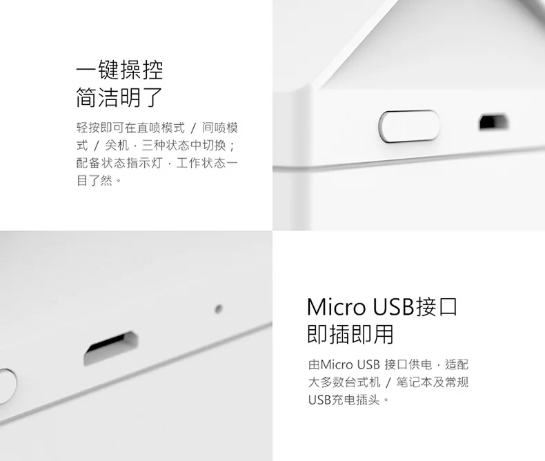Bcase, молочный увлажнитель, USB, креативный, бесшумный, офисный, для увлажнения воды, маленький, мини увлажнитель