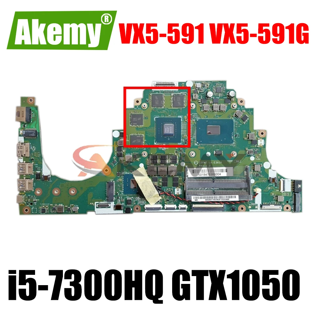 Для Acer aspire Φ материнская плата для ноутбука C5PM2 VX5-591 NB.GM211.001 VX5-591G GTX1050