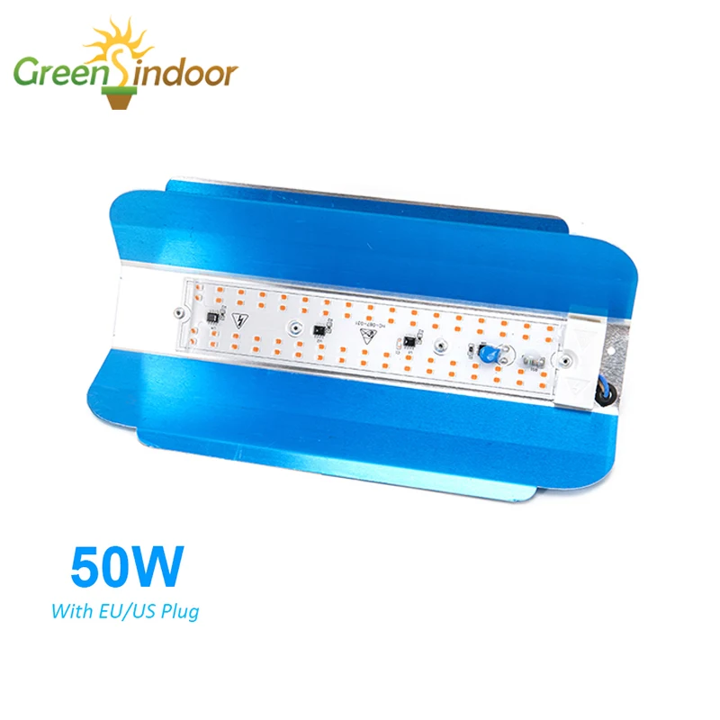 

Greenhouse Full Spectrum Grow Light Phytolamp For Phyto Plants 50W 100W Lamp For Seedings Home Led Floodlight Cover Spotlight