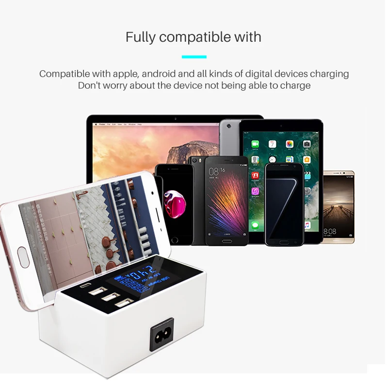 WIN HOW type c 3 многопортовое usb зарядное устройство для iphone X 7 8 Xiaomi huawei samsung s10 s9 разъем