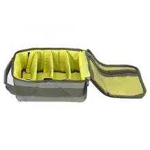 Портативные рыболовные сумки с 4 отделениями, рыболовная катушка, коробка для приманки, органайзер для хранения, сумка, регулируемая ширина, сумки для рыболовных снастей