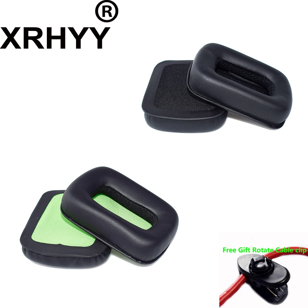 

XRHYY 1Pairs Replacement Foam Ear Pads Pillow Earpads Cushions For Mad Catz Tritton Kunai PS4 Stereo Gaming Headset Headphones