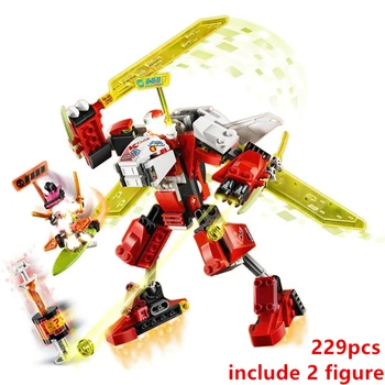 

New 2020 Ninjag series 2in1 Kai's Mech Jet Mecha Aircraft Season 14 Building Blocks Classic Model Sets Bricks Kids Kits 71707 TV