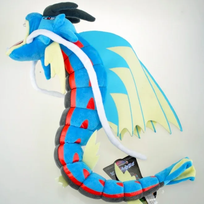 60 см карманные животные красные синие Gyarados Мягкие плюшевые куклы Magikarp Evolution Gyarados кукла игрушка Дети Рождественский подарок SA3227 - Цвет: Blue